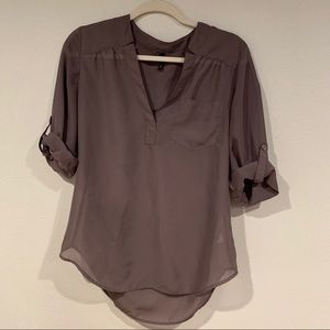 Maurice’s Purple Office Blouse